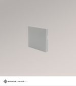 Vorschau Endkappe rechts für Kassettenrollo S eckig #1W grau