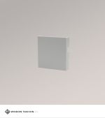 Vorschau Endkappe Kette rechts für Kassettenrollo S eckig #1W grau