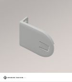 Vorschau Rolloträger Kunststoff M Rollos #1W grau