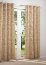 Ösenschal in orange