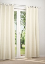 Schlaufenschal in weiß