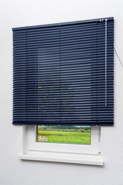 Lysel Outlet - Alujalousie 25mm Dunkelblau