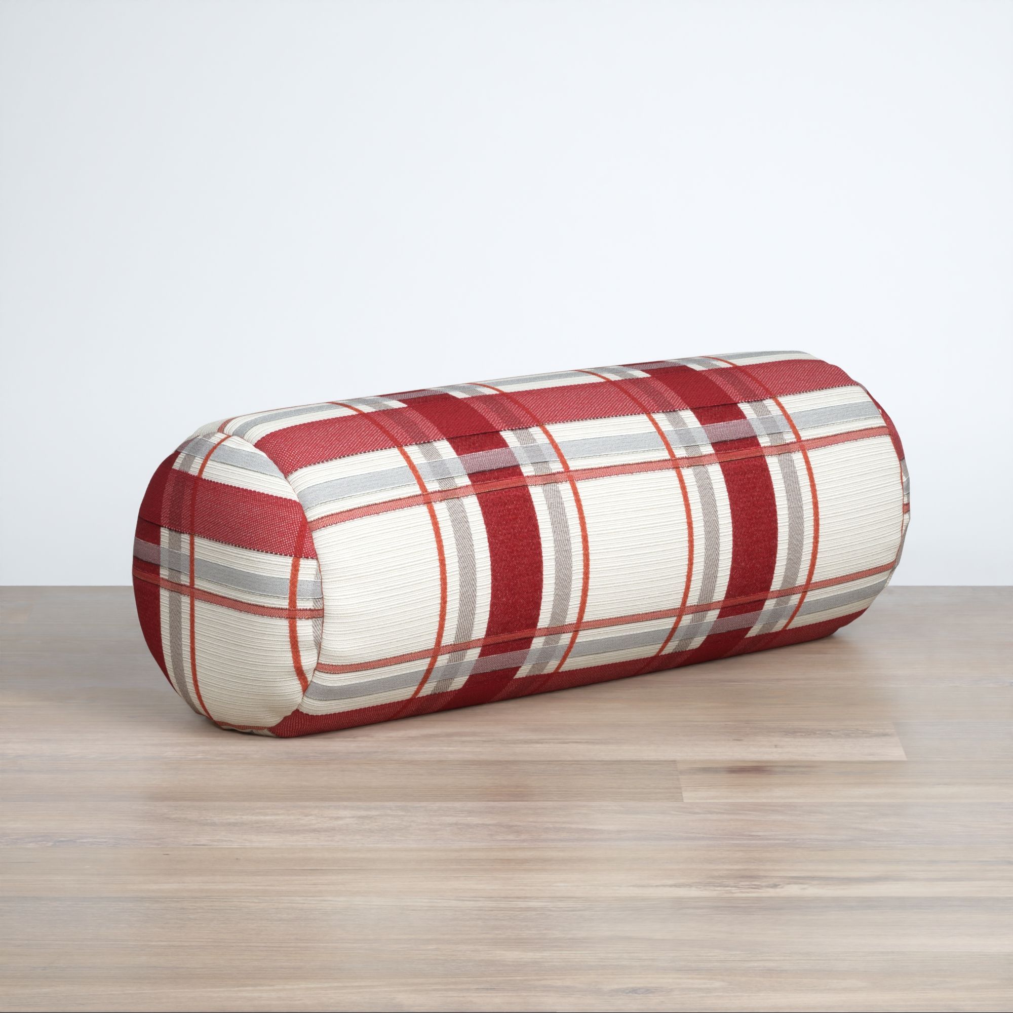 Dekokissen Nackenrolle in rot