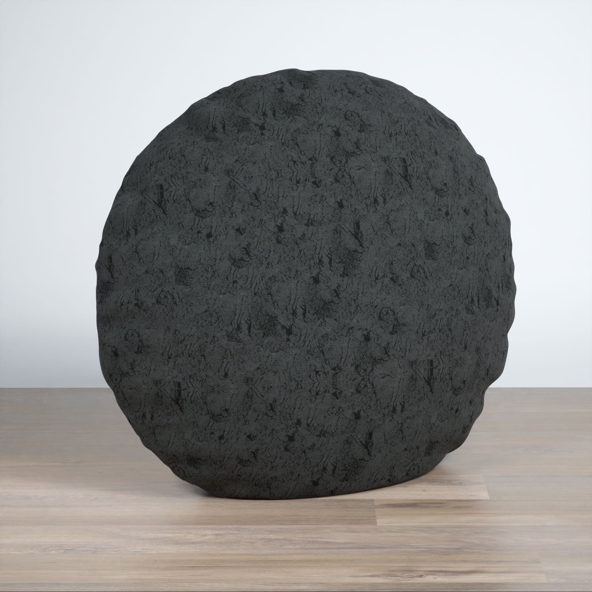 Dekokissen rund in grau