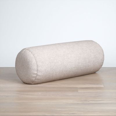 Dekokissen Nackenrolle in Beige