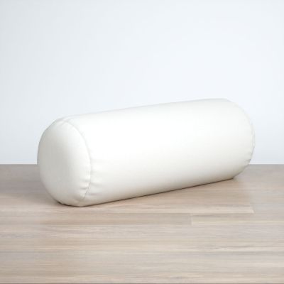 Dekokissen Nackenrolle in weiß