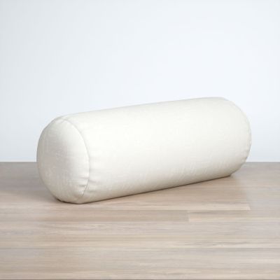 Dekokissen Nackenrolle in weiß