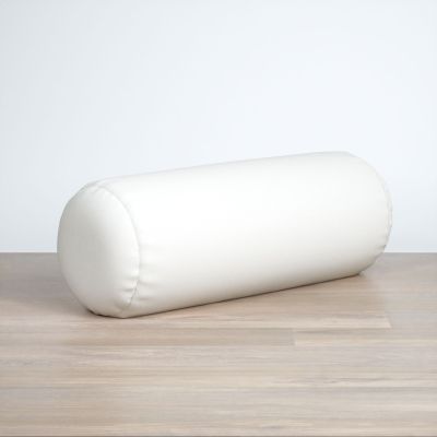 Dekokissen Nackenrolle in weiß