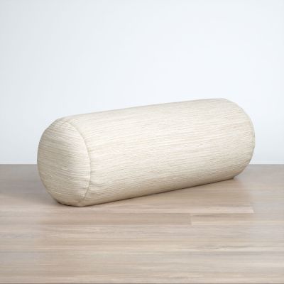 Dekokissen Nackenrolle in weiß