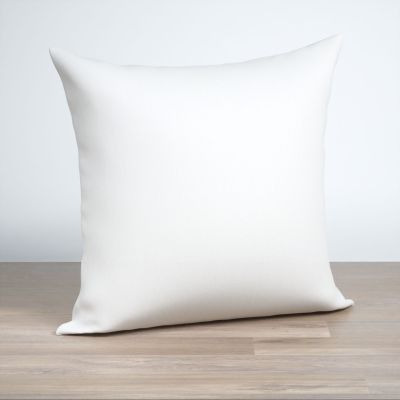 Dekokissen quadratisch in weiß
