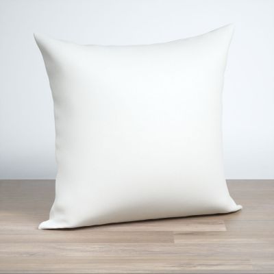 Dekokissen quadratisch in weiß