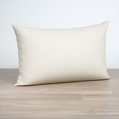 Dekokissen rechteckig in weiß