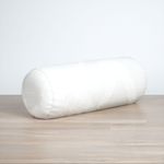 Dekokissen Nackenrolle in Weiß