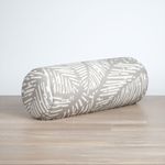 Dekokissen Nackenrolle in Grau