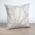 Dekokissen quadratisch in Grau