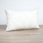 Dekokissen rechteckig in Weiß