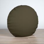 Dekokissen rund in braun