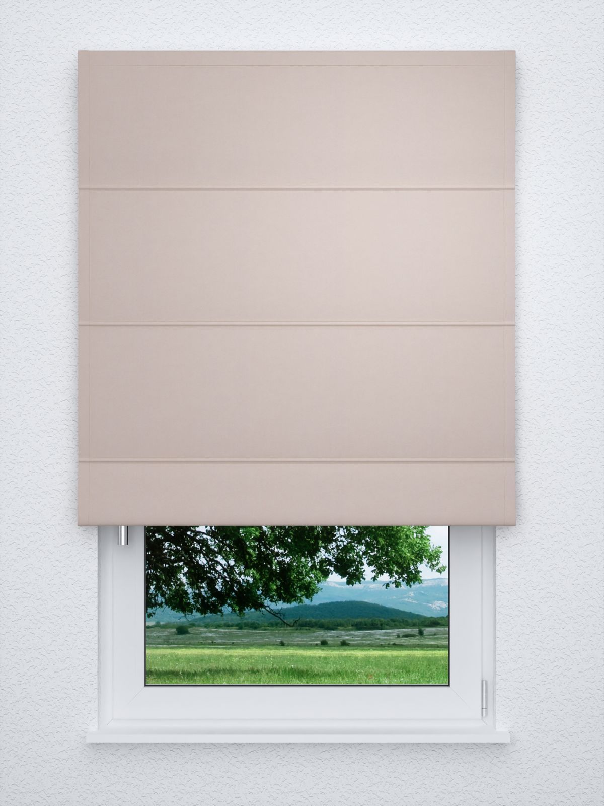 Raffrollo classic in Rosa