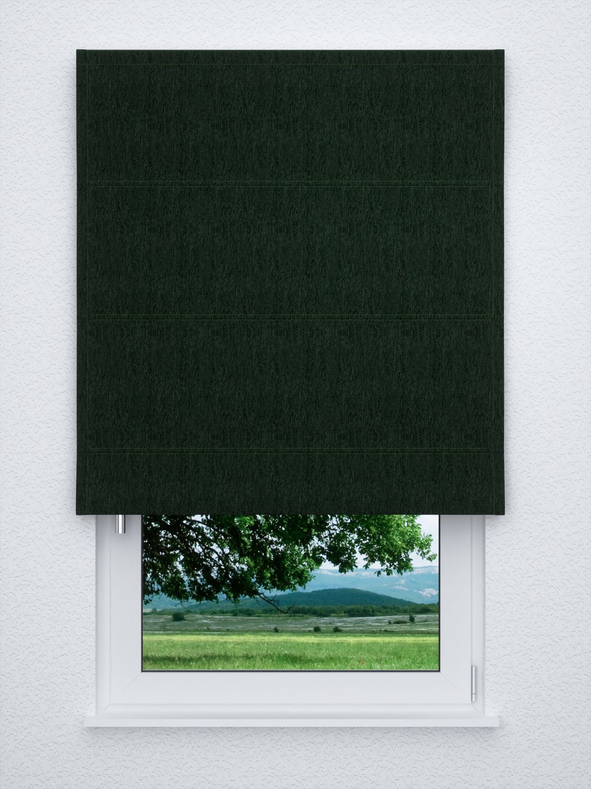 Raffrollo classic in grün