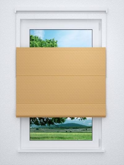 Raffrollo professional in gelb