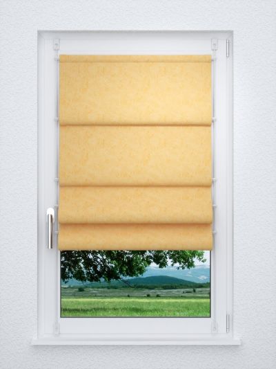 Raffrollo smart in gelb