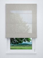 Raffrollo classic in Beige