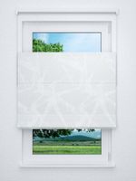 Raffrollo professional in Weiß