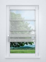 Raffrollo smart in weiß