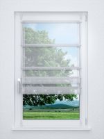 Raffrollo smart in weiß