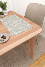 Vorschau Yahualica  #3J von Lysel - Platzdeckchen in weiß grau