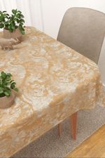 Tischdecke eckig in orange