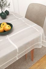 Tischdecke eckig in Weiß