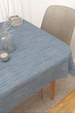 Vorschau Tijuana  #3J von Lysel - Tischdecke eckig in perlweiß graublau