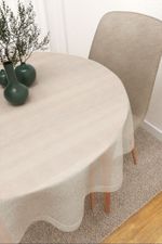 Vorschau Brasilar #3J von Lysel - Tischdecke rund in weiß cremeweiß