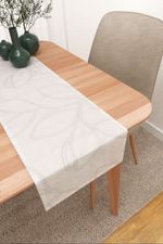 Vorschau Bonny #3J von Lysel - Tischläufer in Beige Weiß