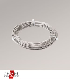 Lysel - 14m Edelstahlseil für Seilspanntechnik Wintergarten