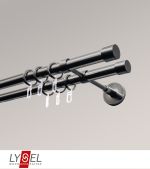 Vorschau Lysel - SET Opal 160cm Doppelträger geschlossen 2-Lauf mit Endstücke Kappe in Bronze #1W titan