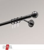 Vorschau Lysel - SET Opal 160cm Träger geschlossen mit Endstücke Kugel in Weiß #1W titan