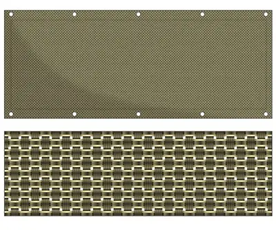 Design Balkon Sichtschutz bu-2730 (Balkon Sichtschutz)