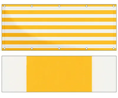 Design Balkon Sichtschutz bu-G015 (Balkon Sichtschutz)