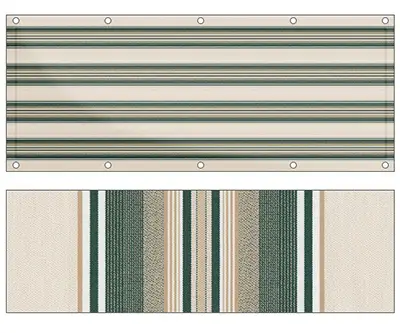 Markise Ma&szlig;anfertigung Balkon Sichtschutz Fantasie Verdi G270