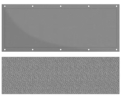 Markise Ma&szlig;anfertigung Balkon Sichtschutz Maggese G674