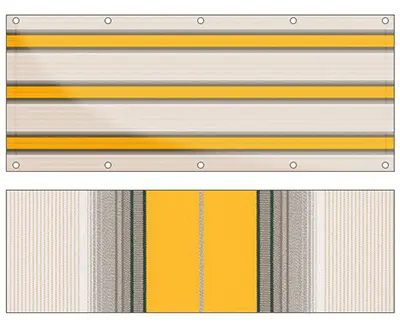 Design Balkon Sichtschutz bu-R255 (Balkon Sichtschutz)
