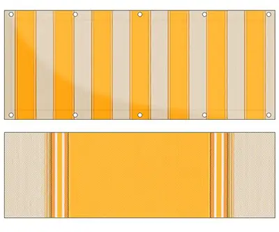 Design Balkon Sichtschutz bu-R534 (Balkon Sichtschutz)