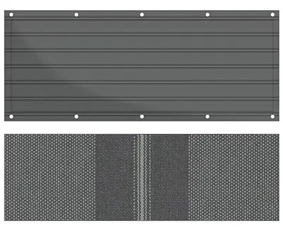 Markise Ma&szlig;anfertigung Balkon Sichtschutz Irisun Kamatu R571