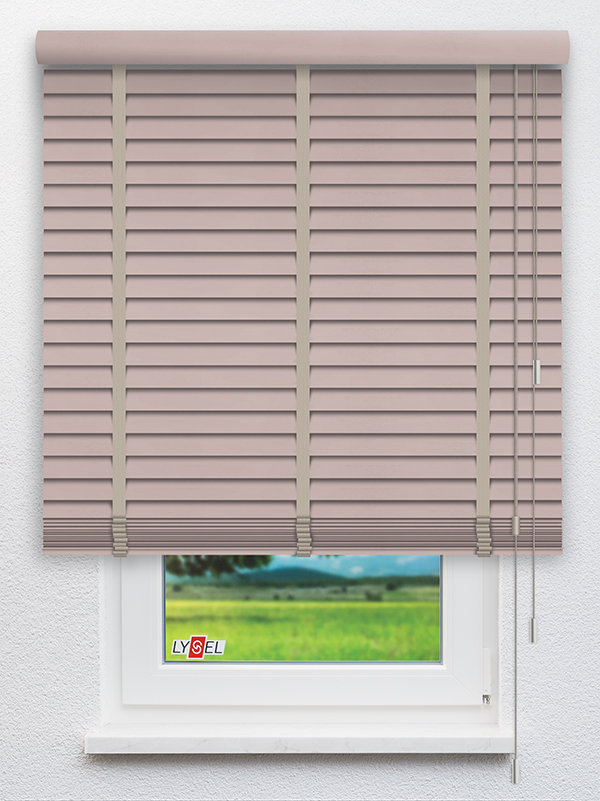 Detailansicht Holzjalousie 84RSW