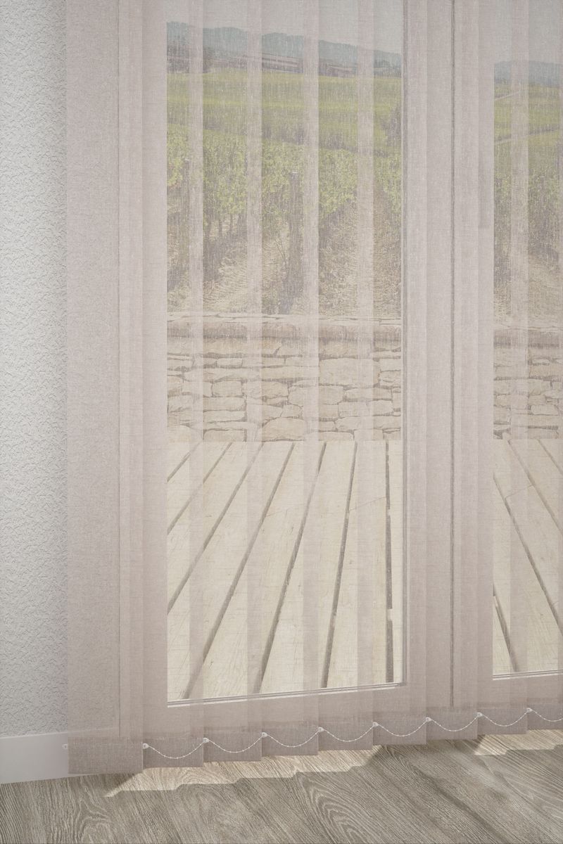 Lamelle Sanita 9003.1116 Fensteransicht