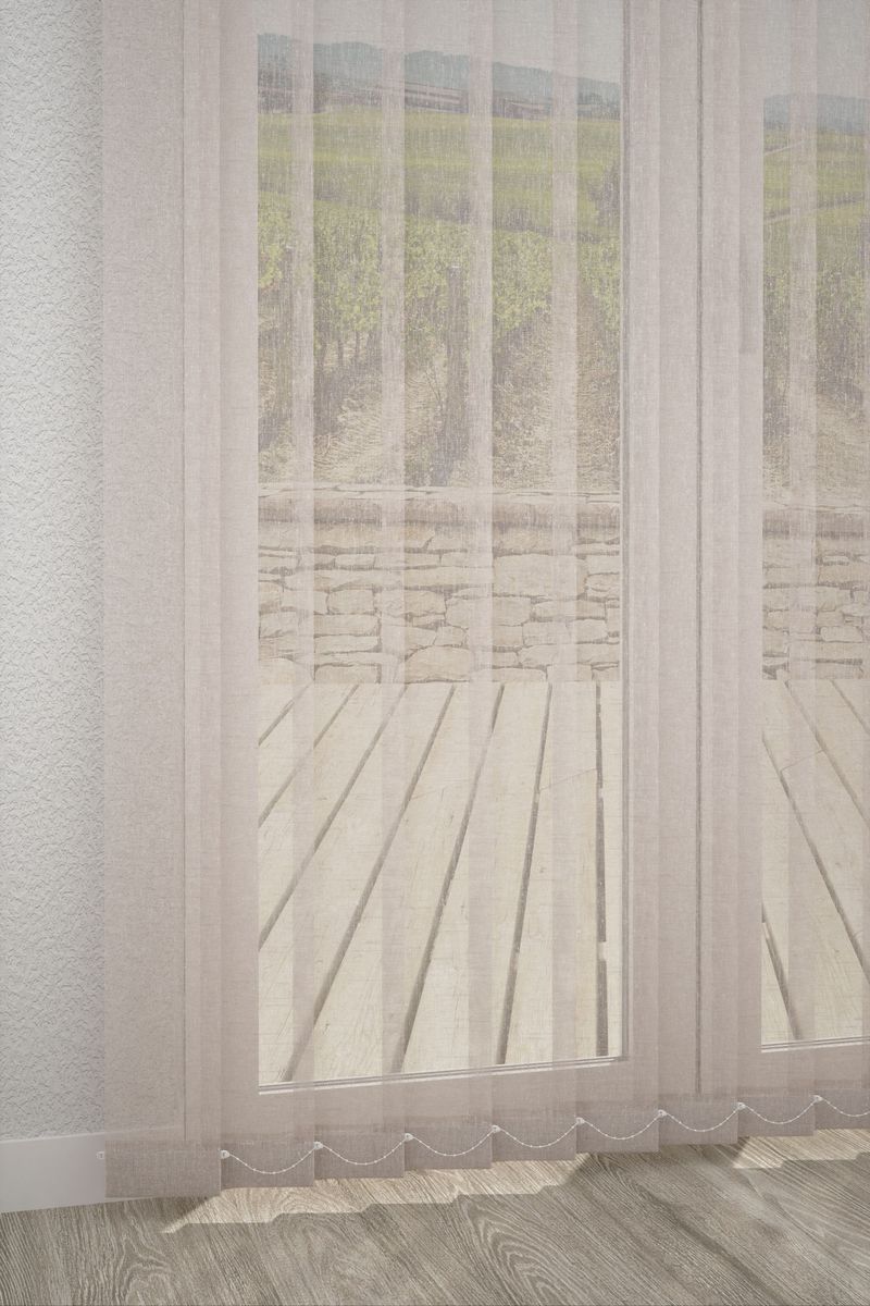 Stoff Lamellen Ma&szlig;anfertigung Lamelle Sanita 9003.1116