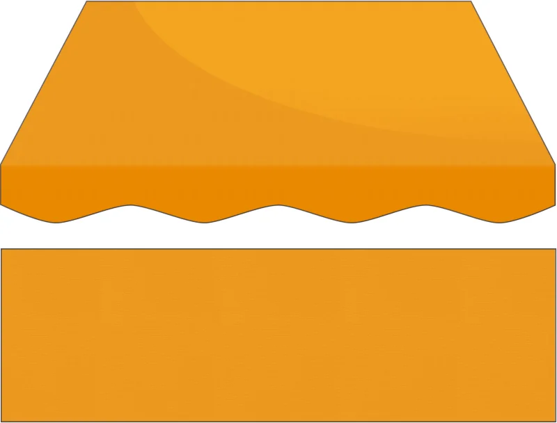 Markise Maßanfertigung Markise Texout Glänzend 1496