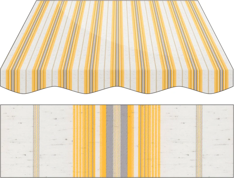 Markise Maßanfertigung Markise Irisun Fantasie Gialli G756